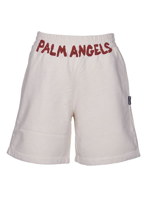 Shorts sportivi con stampa PALM ANGELS | PMCI010S24FLE0020325